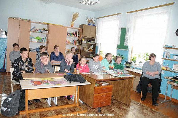 Профилактические беседы по безопасности прошли  в школе № 12 п.Усть-Утка