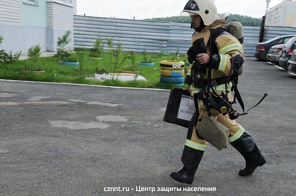 На ГГМ прошли учения оперативных служб города  по отработке взаимодействий при ликвидации возможного пожара в здании повышенной этажности (фоторепортаж)