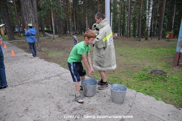 День пожарной  безопасности прошел в детском саду с.Николо-Павлоское и  ЗОЛ «Леневский» (фоторепортаж)