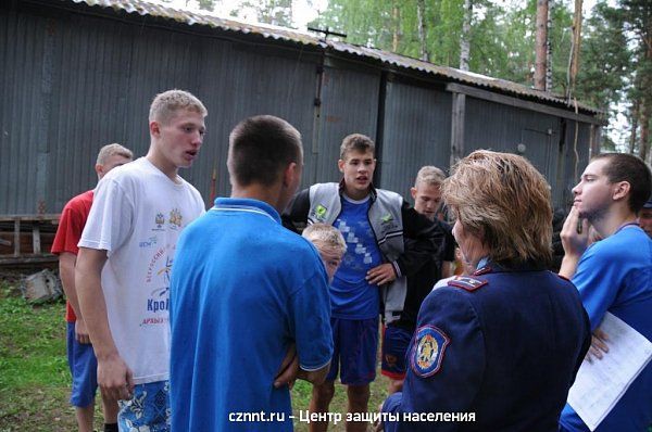 День пожарной  безопасности прошел в детском саду с.Николо-Павлоское и  ЗОЛ «Леневский» (фоторепортаж)