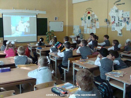 15.09.17г. Открытый урок по правилам пожарной безопасности в школе №50