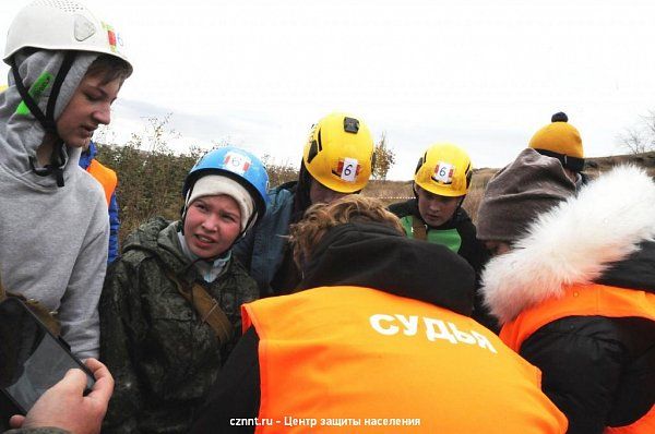 На Лисьей  горе прошли районные соревнования «Юный спасатель – 2021»