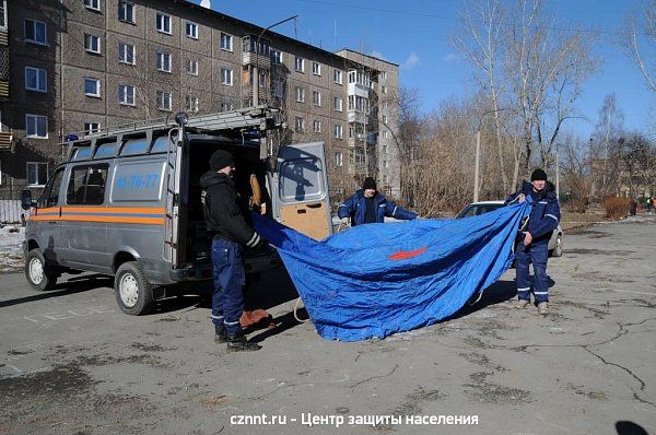 Спасатели  приехали в гости к ребятам из лагеря дневного пребывания школы № 50