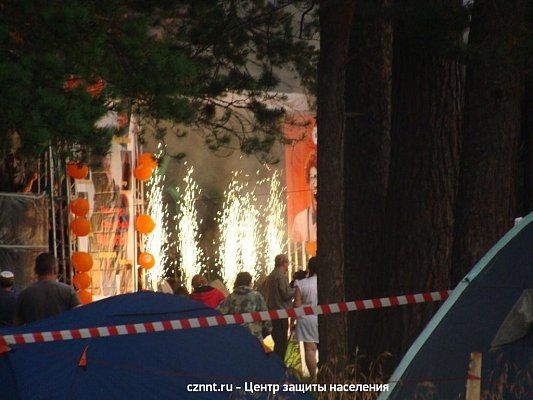 Спасатели обеспечивали безопасность на  фестивале авторской песни в п.Антоновск