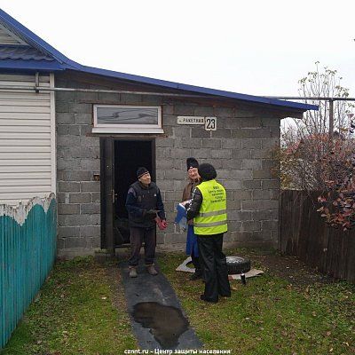 Профилактический рейд  в частном секторе  микрорайона Рудника им. 3 Интернационала 