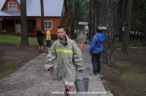 День пожарной  безопасности прошел в детском саду с.Николо-Павлоское и  ЗОЛ «Леневский» (фоторепортаж)