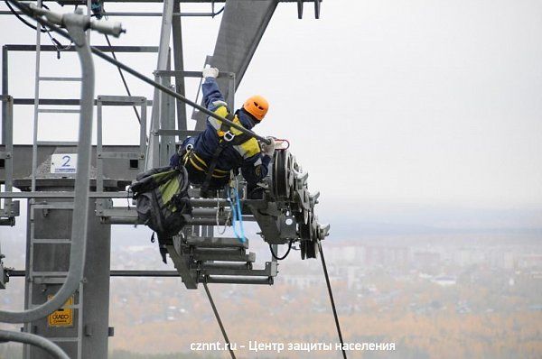 В «Аисте» прошли совместные учения со спасателями (фоторепортаж)