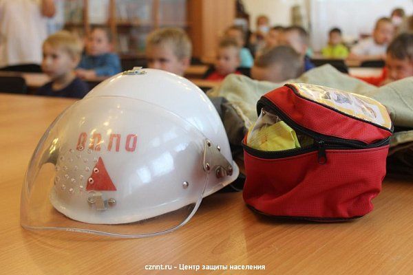 Необычные занятия по пожарной безопасности прошли для дошколят