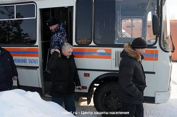 В Нижнем Тагиле прошла   командно-штабная  тренировка по реагированию на возможные ЧС на федеральной дороге