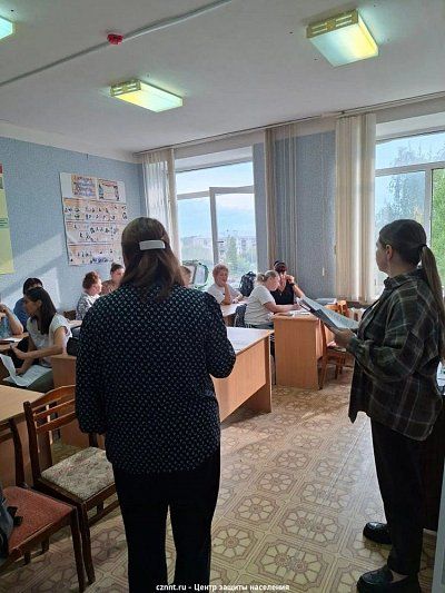 Лекция  в УКП Дзержинского района