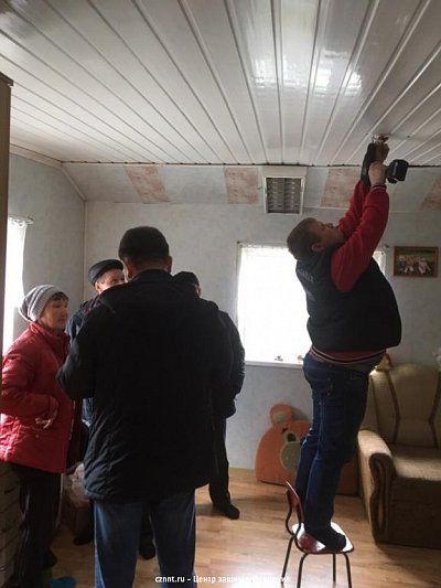 В многодетных семьях с.Серебрянка и В.Ослянка  были установлены дымовые  пожарные извещатели