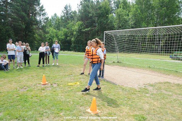 В лагере «Антоновский» прошел День безопасности