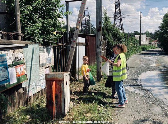 Профилактический рейд в коллективных садах «Лесные поляны», «Шахтер»