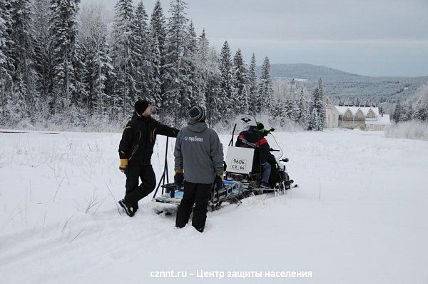 На горе Белой прошли очередные  учения спасателей и сотрудников комплекса (фоторепортаж)